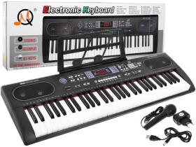 Mamido Velký Keyboard pro děti XXL černý