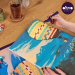 OKTO Malba a 3D modelování obraz "Hot Air Balloon Flight" 30x40 cm, OKTO, W051116