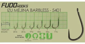FUDO HOOKS Rybářský háček Mejina Brl vel. 7 / 18 ks