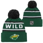 Outerstuff Dětská zimní čepice Minnesota Wild NHL 3Rd Jersey Jacquard Cuff Pom