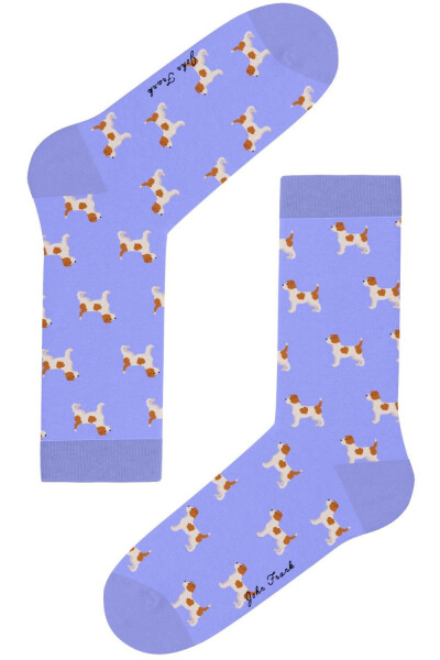 Dámské ponožky John Frank WJFLSFUN64 uni Purple