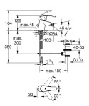 GROHE - Eurosmart Páková bidetová baterie S, chrom 32929002