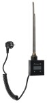 SAPHO - KTX topná tyč s termostatem, 200 W, černá mat KTX-B-200