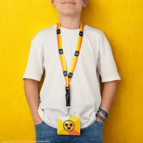 Cinereplicas Brawl Stars šňůrka na krk Starr Drop / Šňůrka na krk / Pouzdro na kartu / Kovová karabinka (CR2138EPM)
