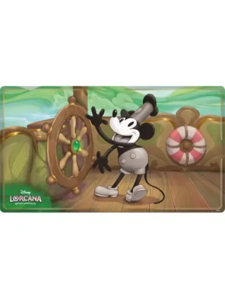 Disney Lorcana: Fabled - Herní podložka - Mickey Steamboat Willie