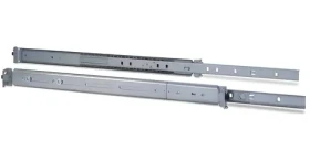 Inter-Tech 18" 455 mm stříbrná / Teleskopické ližiny / 19" rack / hloubka 500–800 mm / nosnost 30 kg (88887220)