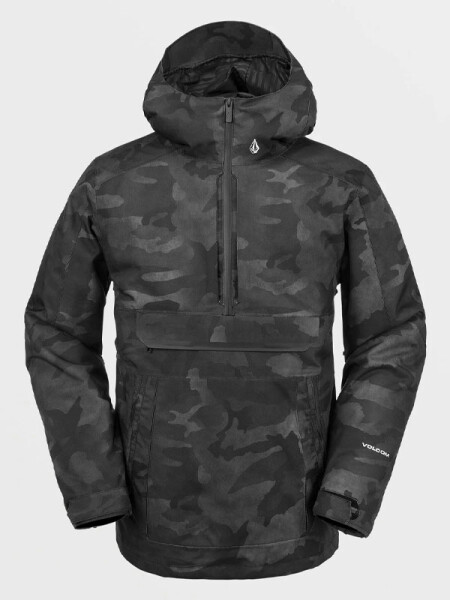 Volcom Brighton black camo zimní pánská bunda