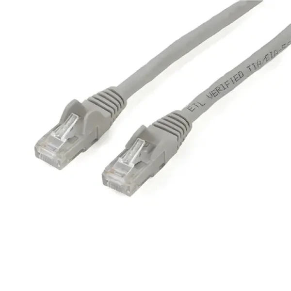 StarTech šedá / Patch kabel UTP Cat6 / 2 m / RJ-45 / PoE (N6PATC2MGR)