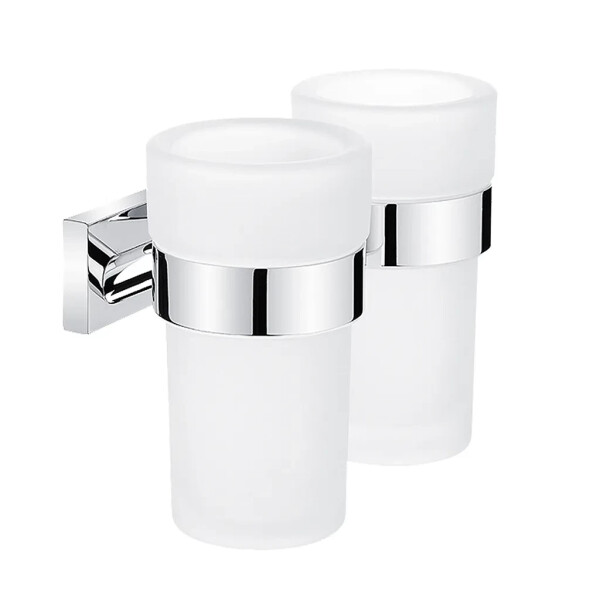 Nimco Keira chrom držák sklenek dvojitý KE 22058DW-26 KE 22058DW-26