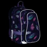 Školní batoh Fialová pírka Topgal LYNN 26008