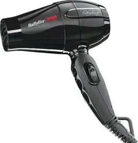 Babyliss BAB5510E černá / Fén na vlasy / 1200W / 3 teploty / 2 rychlosti / difuzér (BAB5510E)