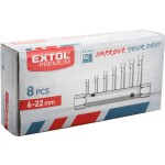 Bity trubkové sada 8 ks - EXTOL PREMIUM