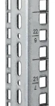 Triton vertikální lišta 22U / čtvercový otvor 9,5x9,5mm (RAX-VL-X22-X1)