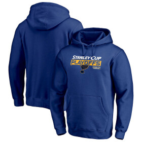 Fanatics Pánská Mikina St. Louis Blues 2019 Stanley Cup Playoffs Bound Body Checking Pullover Hoodie Velikost: