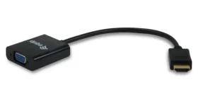Equip černá / Redukce / HDMI - VGA / 1920x1080 60Hz / 0,25 m (11903607)