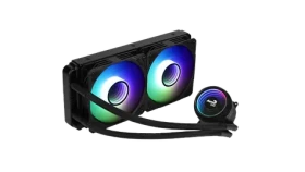 AeroCool Mirage L240 / komplet vodního chlazení / 2x 120mm / ARGB / Intel AMD (AEROPGSMIRAGE-L240-B)