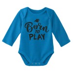 Outerstuff Dětské body Carolina Panthers NFL Born to Play Baby Body Set (2 ks)