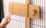 HANSGROHE - Raindance Alive S Sprchový set s termostatem, průměr 30 cm, 3 proudy, kartáčovaný bronz 24582140