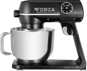 ECG FORZA 6600 Metallo Nero / kuchyňský robot / 1800 W / nerez mísa 6.5 L / 10 rychlostí (28748784)