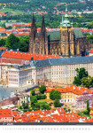 Nástěnný kalendář 2025 Praha