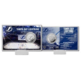 Highland Mint Sběratelská Pamětní mince Tampa Bay Lightning NHL Team History Silver Coin Card Limited Edition od 5000