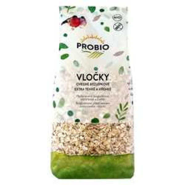 PROBIO Vločky ovesné bezlepkové extra tenké a křehké 500 g BIO