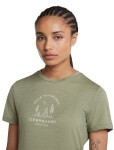 ICEBREAKER Wmns Merino 150 Tech Lite SS Tee Peace Pas, Lichen velikost: XS