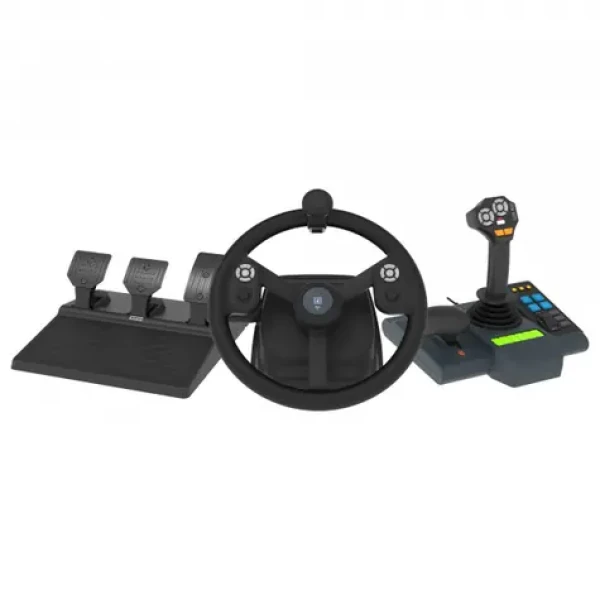 HORI Farming Vehicle Control System / volant s pedály a řadící pákou / 900° / 76 tlačítek / PC (HRPC0100)