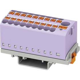 Phoenix Contact 3273126 blok rozvaděče 28.6 mm pružinová svorka fialová 8 ks