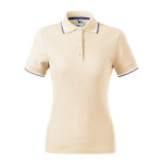 Dámské polo tričko Focus W MLI-23321 béžové - Malfini XL