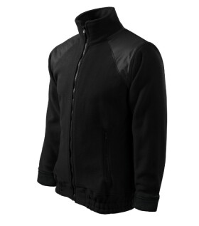 Jacket Hi-Q fleece unisex černá 2XL