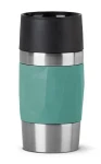 Emsa TRAVEL MUG Compact Petrol / Termohrnek / 300 ml / Nerezová ocel / Vakuová izolace (N2160300)