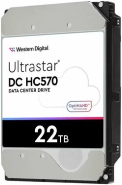 WD Ultrastar DC HC570 22TB / HDD / 3.5" SAS III / 7 200 RPM / 512MB cache / 5y (0F48052)