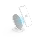 ZENS bezdrátová indukční nabíječka Aluminium Series Dual Wireless Charger ZEDC10W/00 Výstup Qi standard, USB A bílá