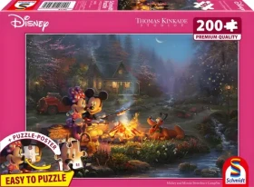 SCHMIDT Puzzle Mickey a Minnie: Romantika u ohně