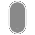 CERANO - Koupelnové LED zrcadlo Ayvo - 50x100 CER-8050BD79950