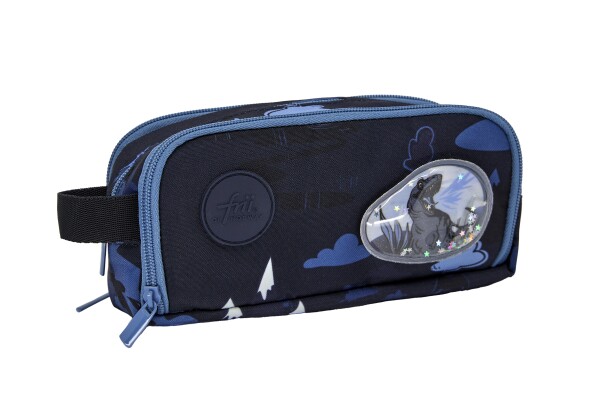 Penál Frii of Norway Dinosaur Dark blue
