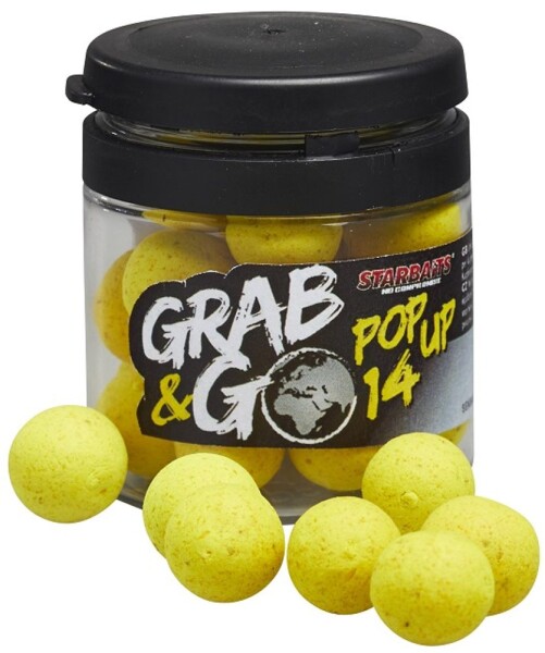 Starbaits Pop-up G&G Global 14mm 20g - Pineapple,Starbaits Pop-up G&G Global 14mm 20g - Pineapple