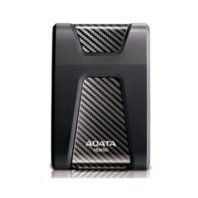ADATA Externí HDD 2TB 2,5" USB 3.1 DashDrive Durable HD650, černý (gumový, nárazu odolný) EDF_414476