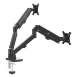 Maclean MC-134 / Stolní držák pro dva monitory / 17-32" / nosnost 2-10 kg (MC-134)