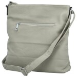 Stylová dámská koženková crossbody kabelka Felici, šedá