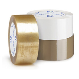 36 x PP lepicí páska RAJATAPE Standard, 28 µm, bílá, 48 mm × 66 m