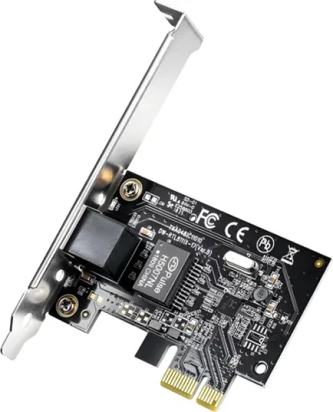 Cudy PE10 / Síťová karta / PCI Express / RJ45 Gigabit / Low-profile bracket (PE10)