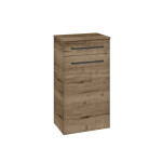 Dřevojas - Nízká skříňka DOS SNDZ 50 - D21 Tobacco / Úchytka T06 / D21 Tobacco / Pravé 279899HP