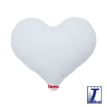 Balónek srdce bílé 35 cm Balónek srdce bílé 35 cm