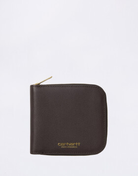 Carhartt WIP Leather Wallet Tobacco / Gold