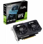 ASUS Dual GeForce RTX 3050 OC V2 8GB / 1552 - 1777 MHz / 8GB GDDR6 / 128-bit / 1x DVI + 1x HDMI + 1x DP / (6) (90YV0GH6-M0NA00)