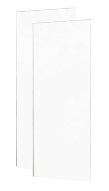 MEXEN - ROX samostatné sklo pro sprchové dveře Duo (s+d) 120x200 cm 8mm, trans. 8C2-120-000-00-00-D