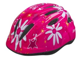 Dětská cyklistická přilba ETAPE REBEL, růžová/bílá (velikost XS/S pro obvod hlavy 48-52 cm)