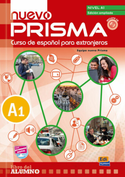 Prisma A1 Nuevo Ed. ampliada (12 unidades) Libro del alumno CD